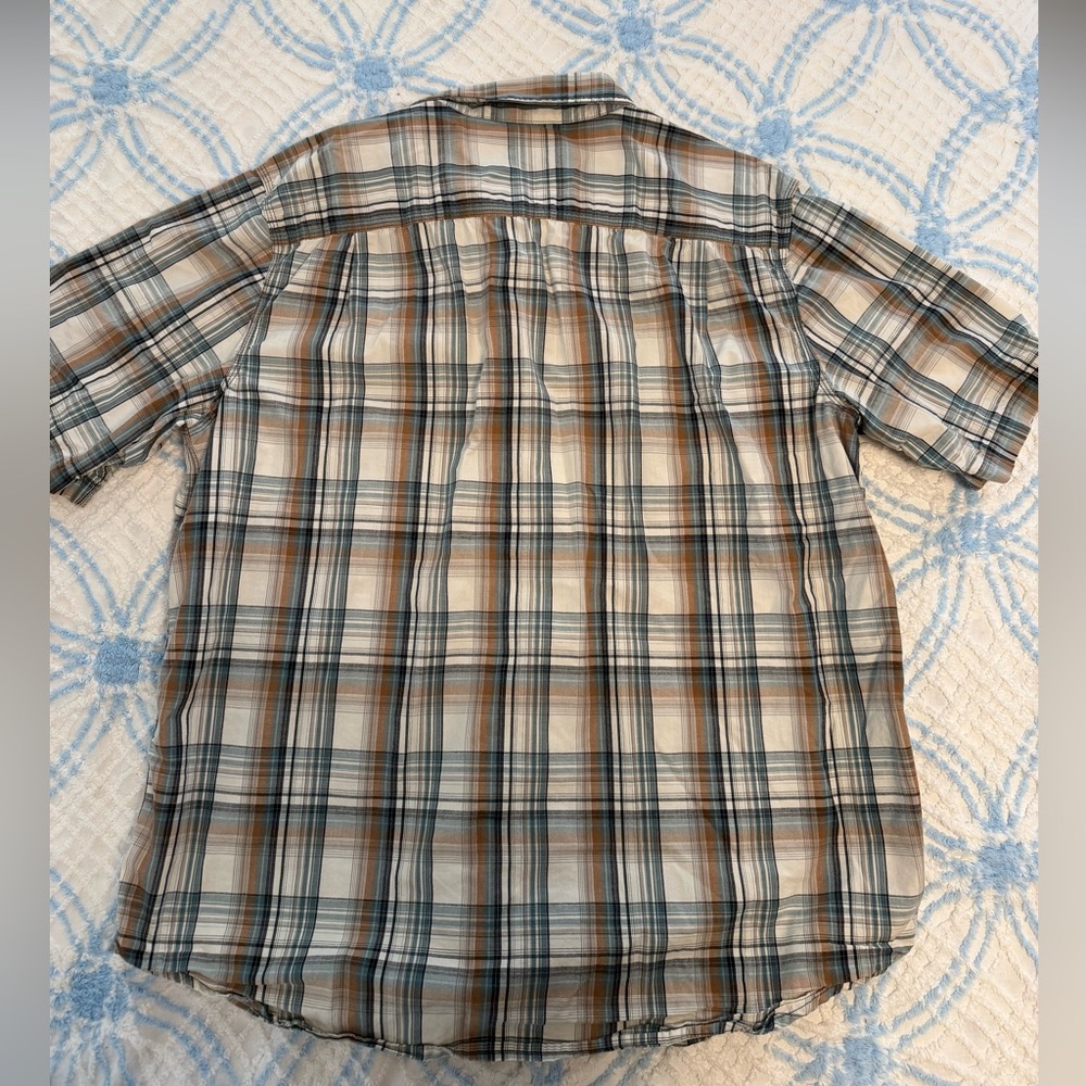 (2) Men’s Carhartt snap up plaid shirts XL - Picture 5 of 13
